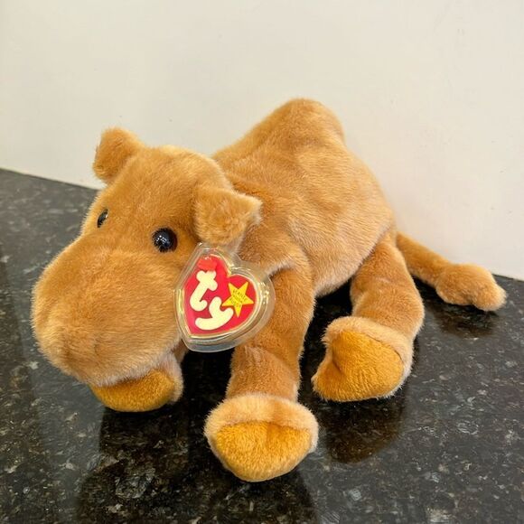 Vintage Ty Beanie Buddy Humphrey The Camel 1998 Retired . With Ear Tag - Picture 1 of 13